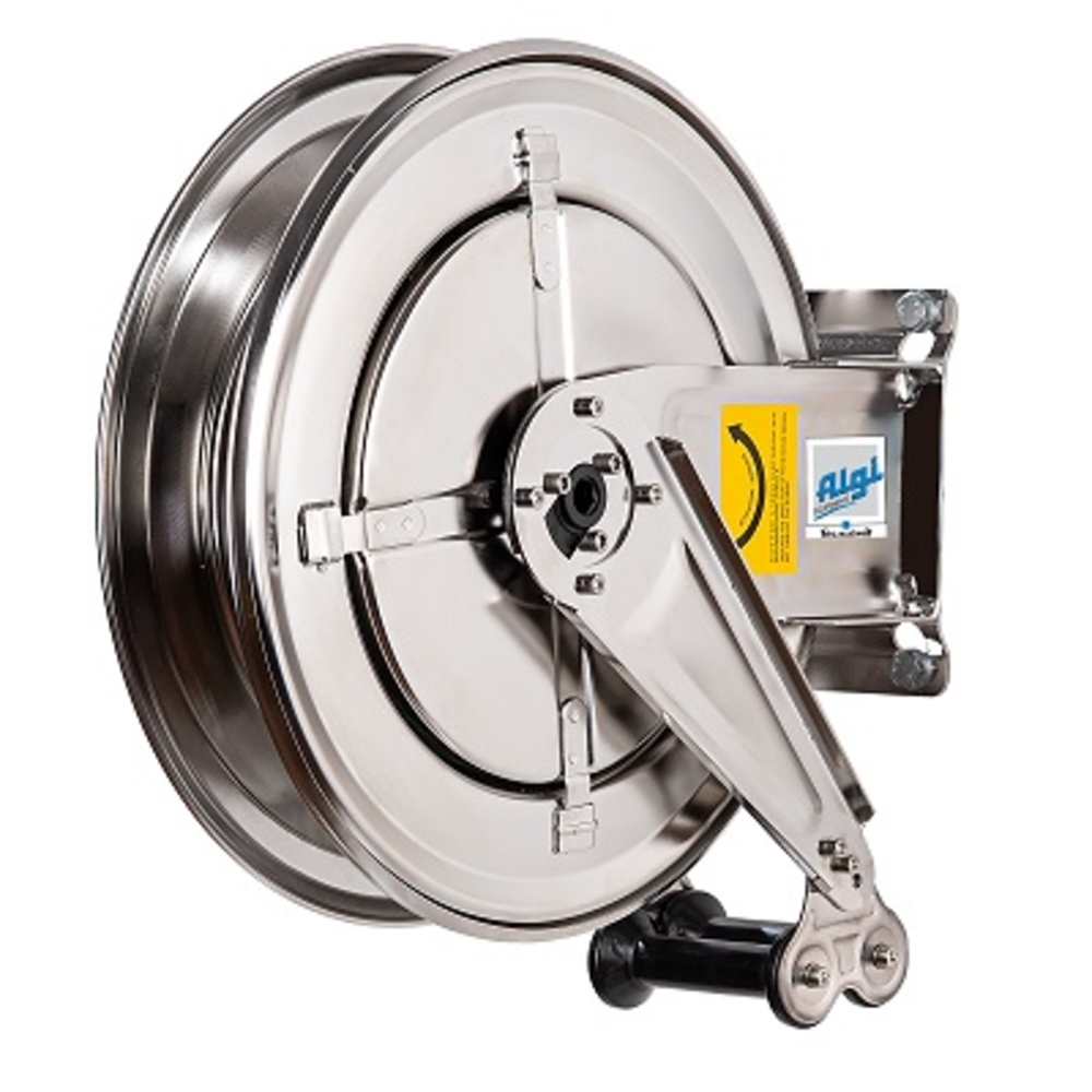 Enrouleur inox nu 15 m 3/8″ pour air/eau - ALGI EQUIPEMENT - 07779901