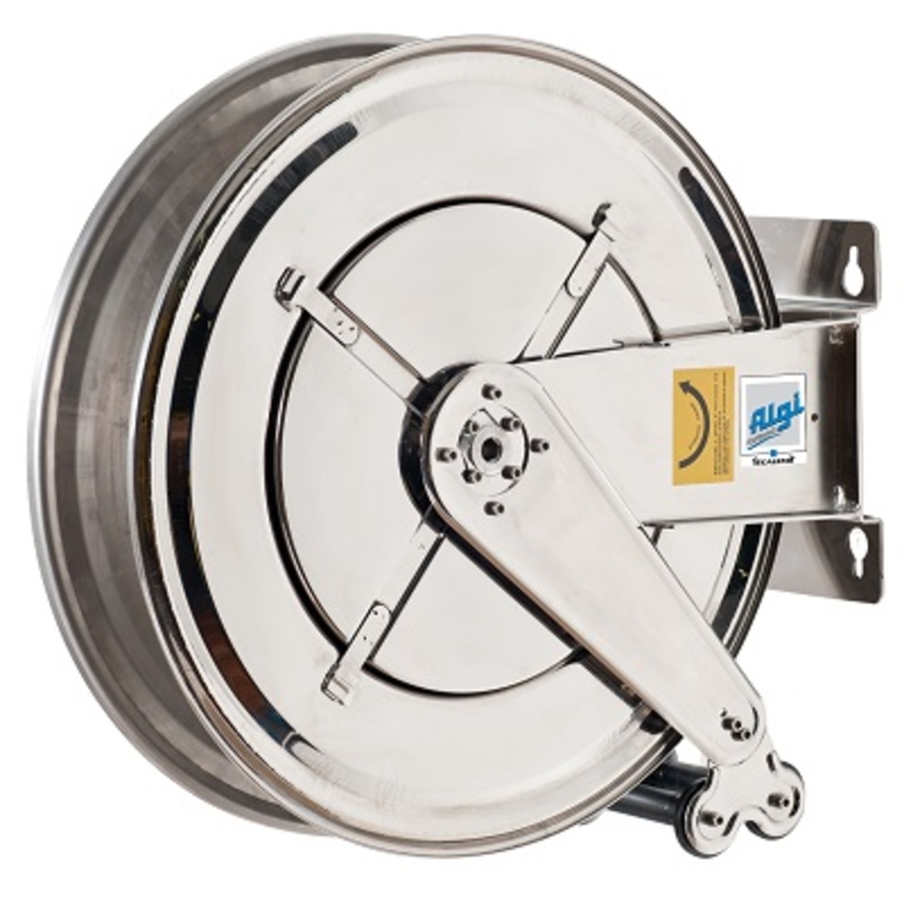 Enrouleur inox nu 15 m 3/4″ pour air/eau - ALGI EQUIPEMENT - 07779906