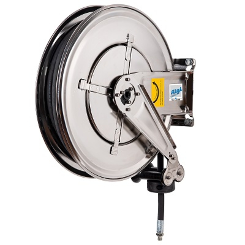 Enrouleur 20 m inox pour air/eau Ø 3/8″ - ALGI EQUIPEMENT - 07779913