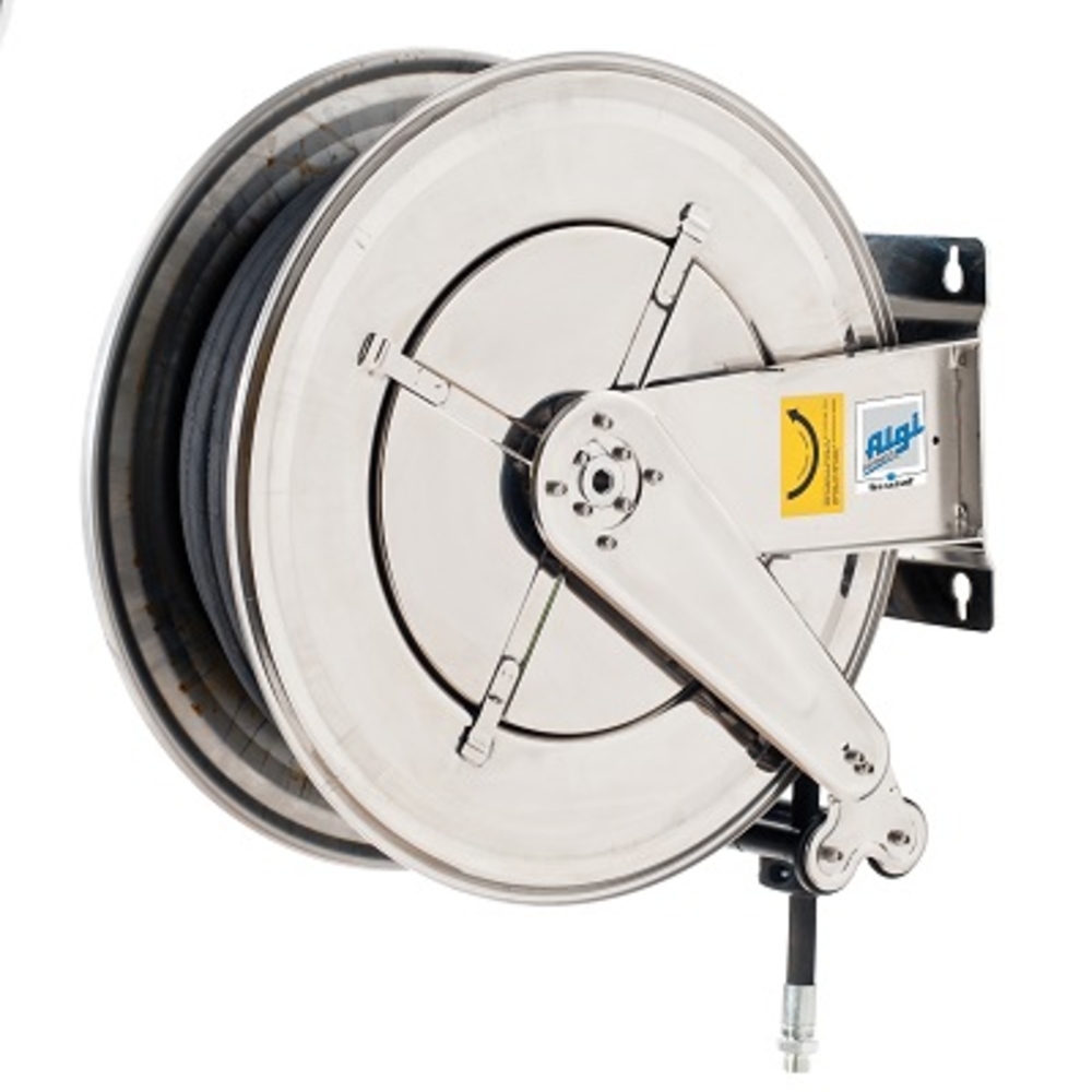 Enrouleur 30 m inox pour air/eau Ø 1/2″ - ALGI EQUIPEMENT - 07779919