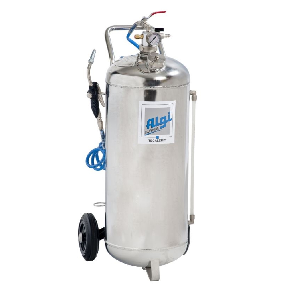 Distributeur mobile d’huile inox 50 l - ALGI EQUIPEMENT - 07785850