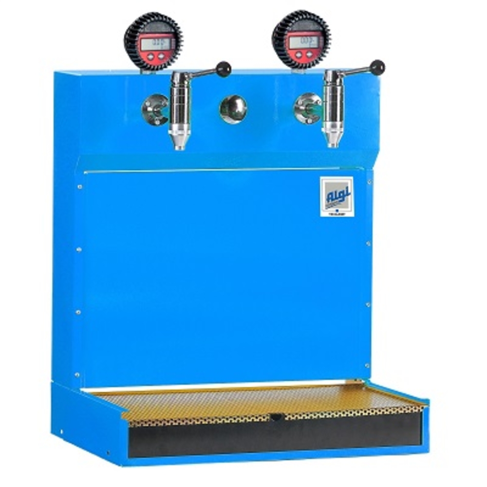 POSTE DE DISTRIBUTION HUILE TYPE BAR 2 ROBINETS 2 COMPTEURS DIGITAUX ALGI EQUIPEMENT - 07786200