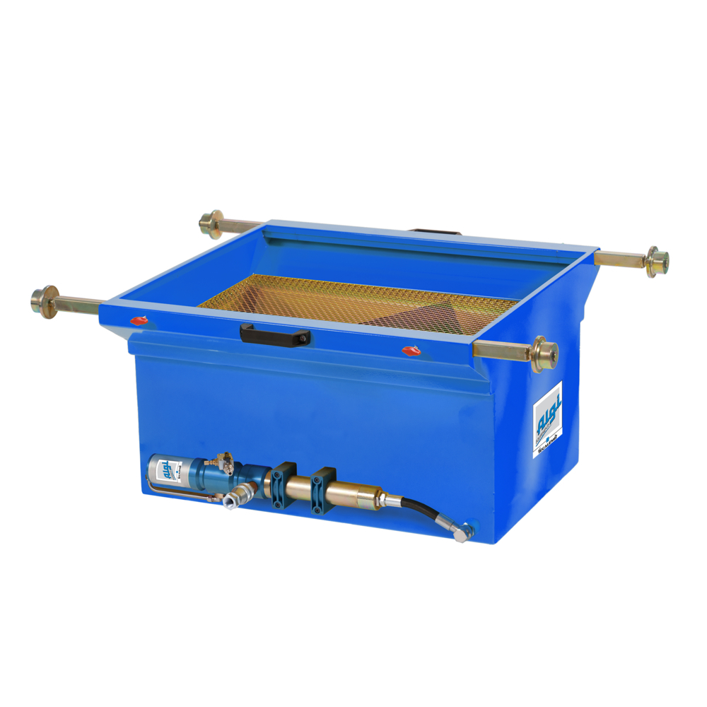 Bac récupérateur d’huile 120 l pour fosse avec pompe 1/1 - ALGI EQUIPEMENT - 07790550