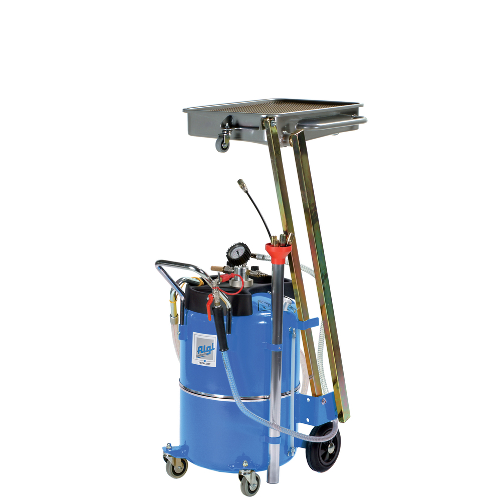 Vidangeur d’huile mobile 65 l par gravité et aspiration spécial moto - ALGI EQUIPEMENT - 07793450