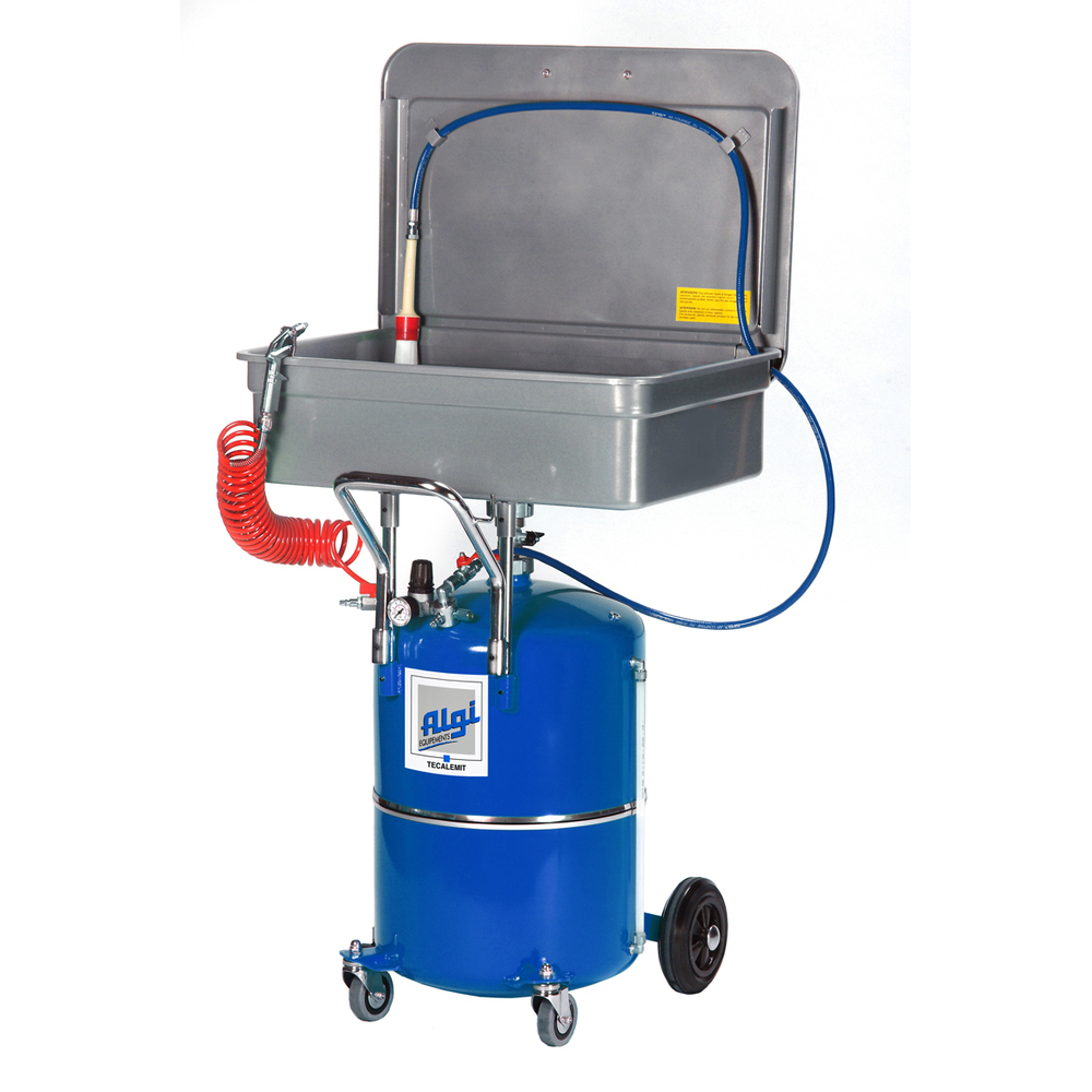 Fontaine de nettoyage pneumatique mobile sur cuve 60 l - ALGI EQUIPEMENT - 07794060