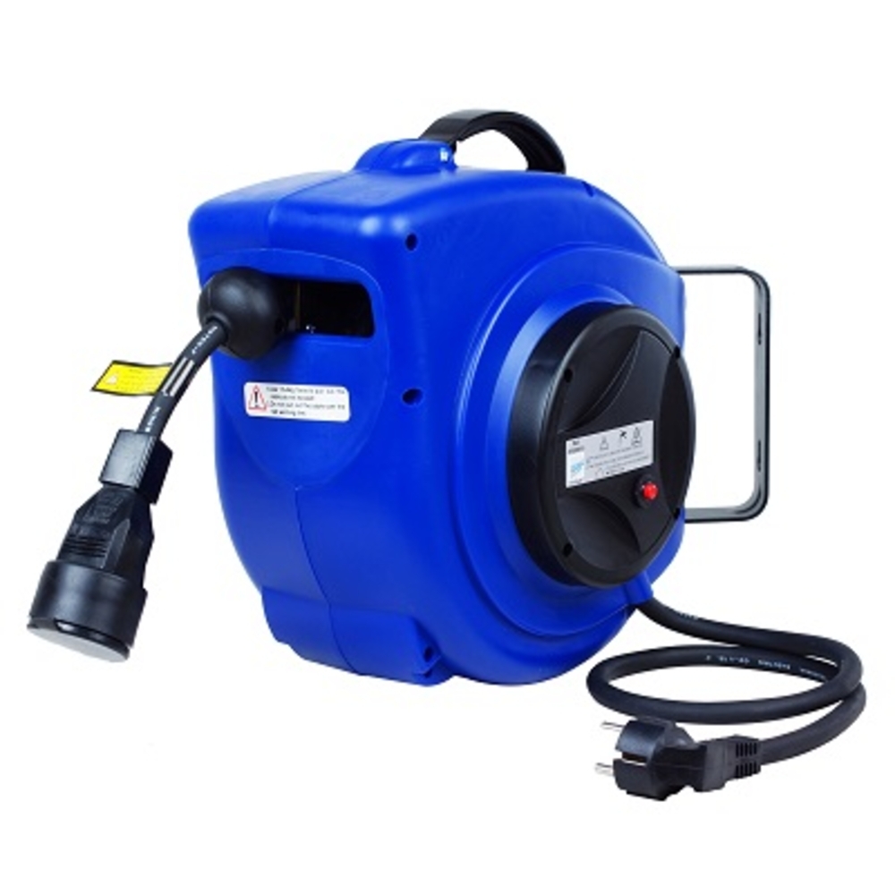 Enrouleur électrique 15 m ø2,5mm² - ALGI EQUIPEMENT - 07820015