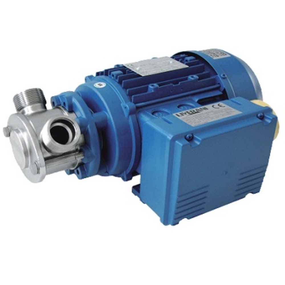 Pompe inox à rotor flexible 3/4″ 400V Tri 1400TRM - ALGI EQUIPEMENT - 07900004