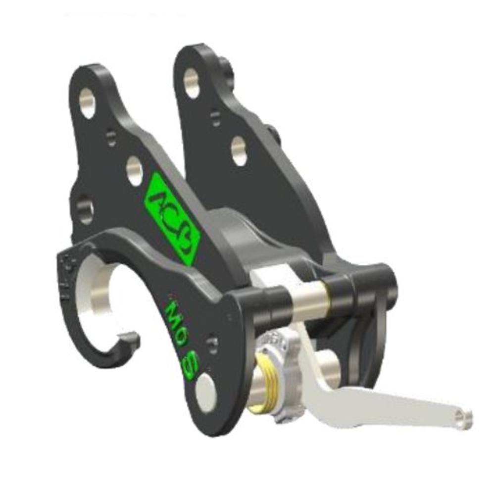 Coupleur ou attache rapide mécanique ACB+ Morin Module 0S pour mini-pelle JCB 16C-1-18Z-19C-1 - 5121803– 5121803