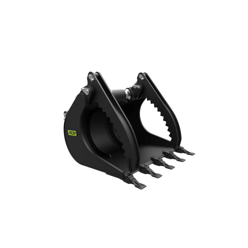 GODET GRIFFE OU GRAPPIN 600MM ACB REPRISE  SUR AXES JCB 8025