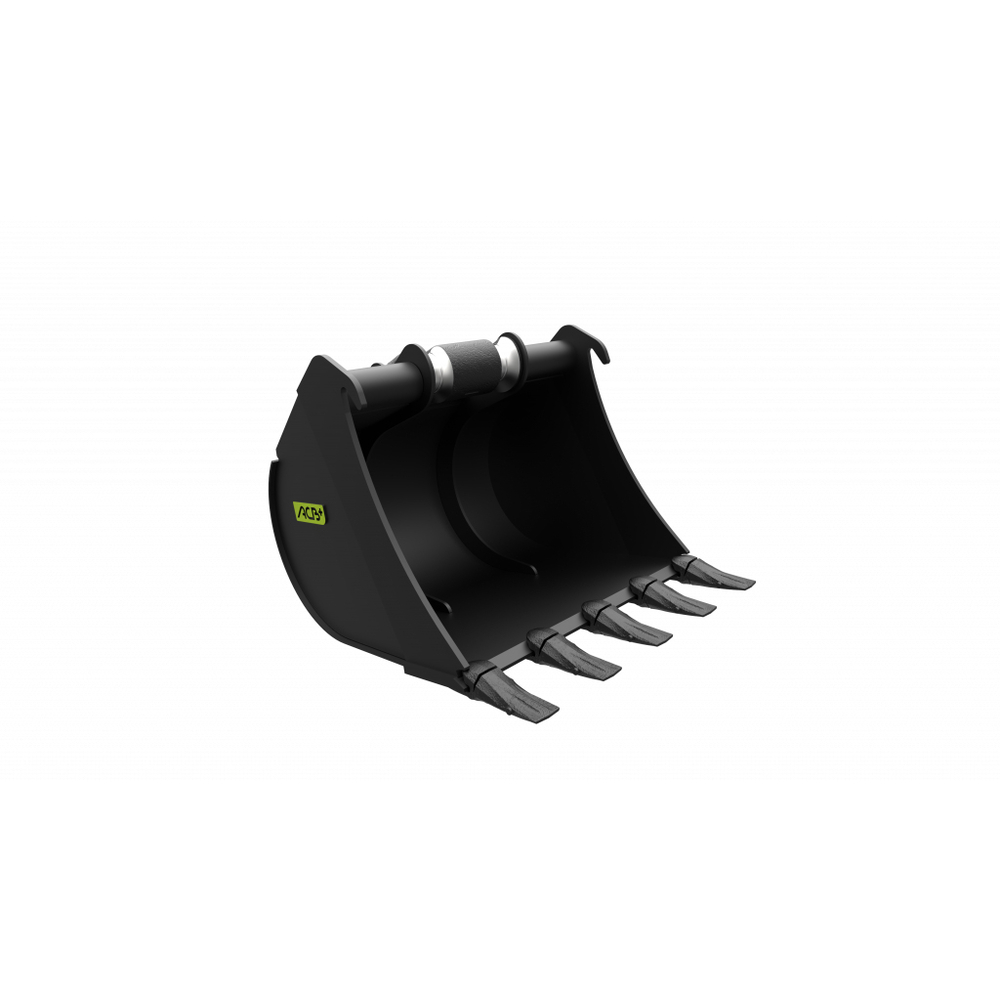 Godet de terrassement 300 mm ACB+ Module 0 M0 équipé de dents feurst FKM - R02300