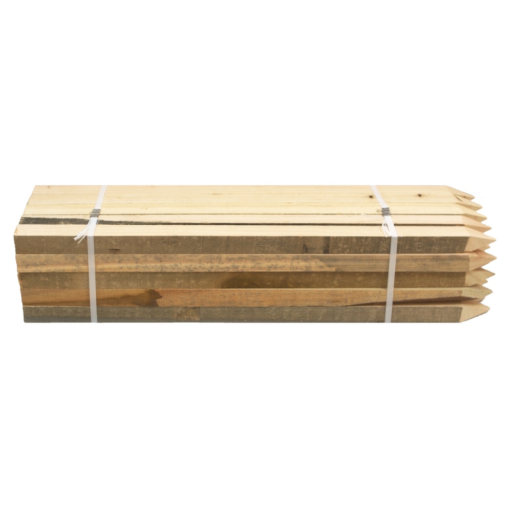 PIQUET DE CHANTIER BOIS LONGUEUR 80 CM 32x32 MM EUCALYPTUS - 23025