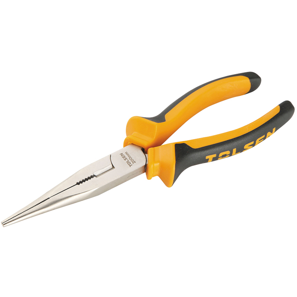Pince bec long tolsen bi-matiere 160mm (10006) TOLSEN - 100005