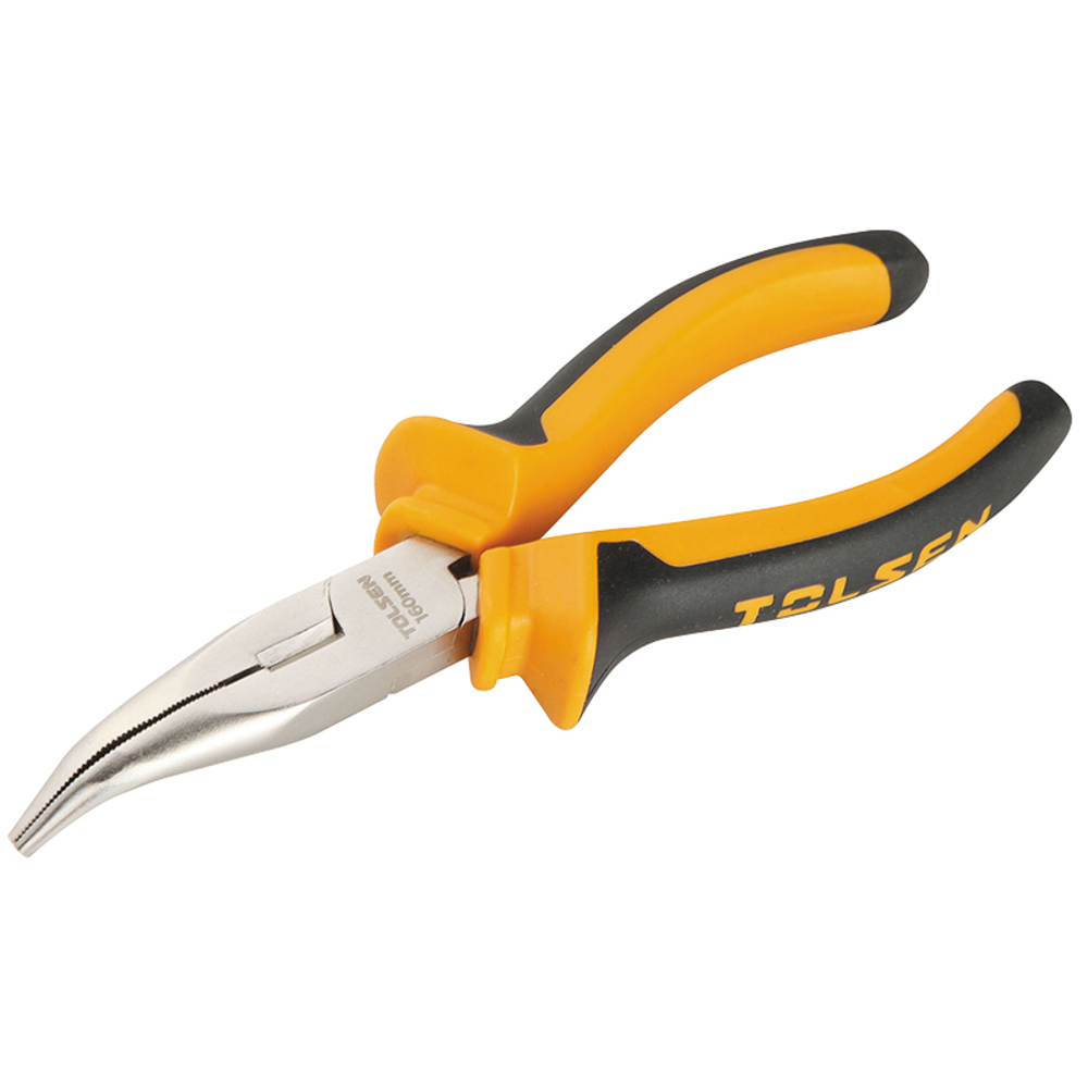 Pince bec coude tolsen bi-matiere 160mm (10008) TOLSEN - 100007