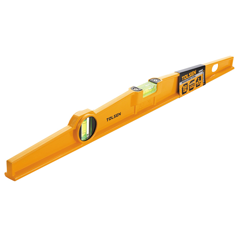Niveau 2 bulles aluminium 50cm (35062) TOLSEN - 100245
