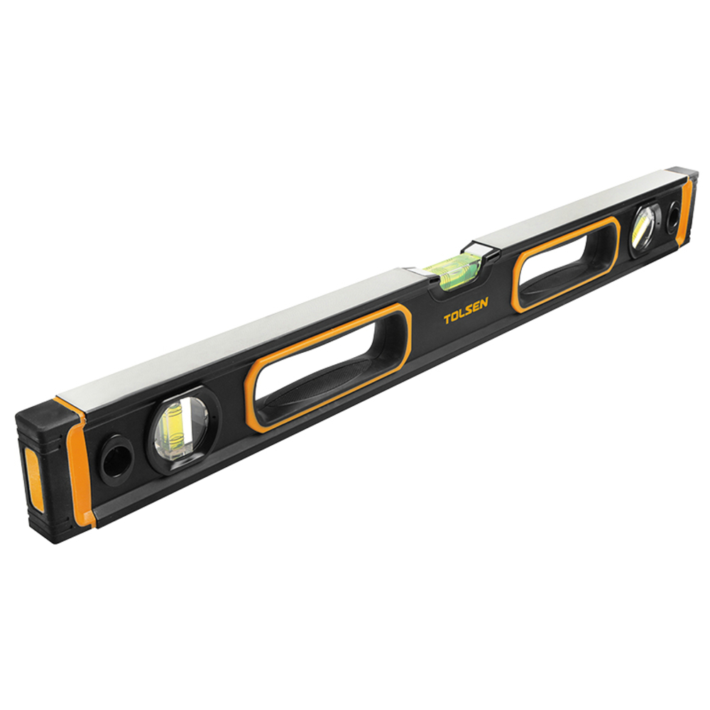 Niveau 3 bulles alu+aimants 60cm (35112) TOLSEN - 100253