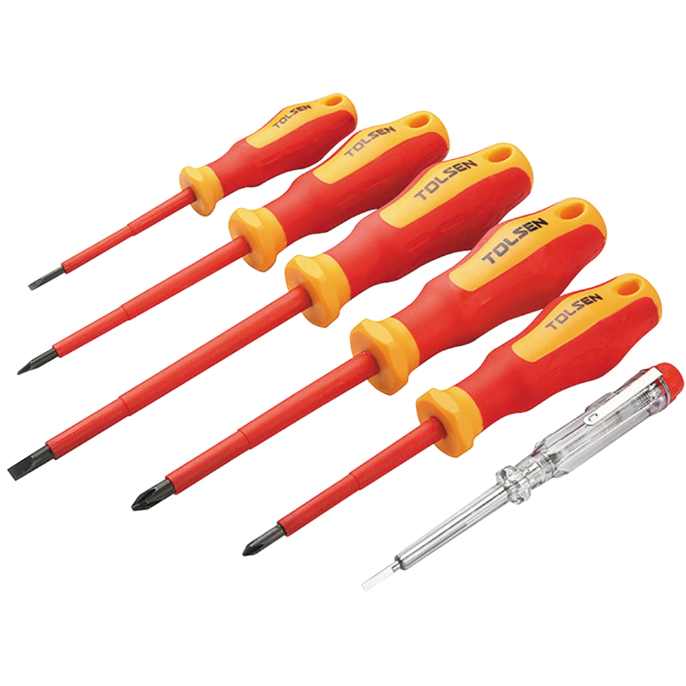 Kit 6 tournevis (38013) TOLSEN - 100267