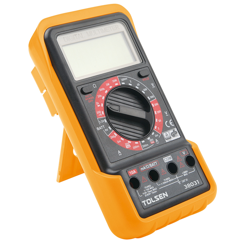 Multimetre ecran lcd (38031) TOLSEN - 100270