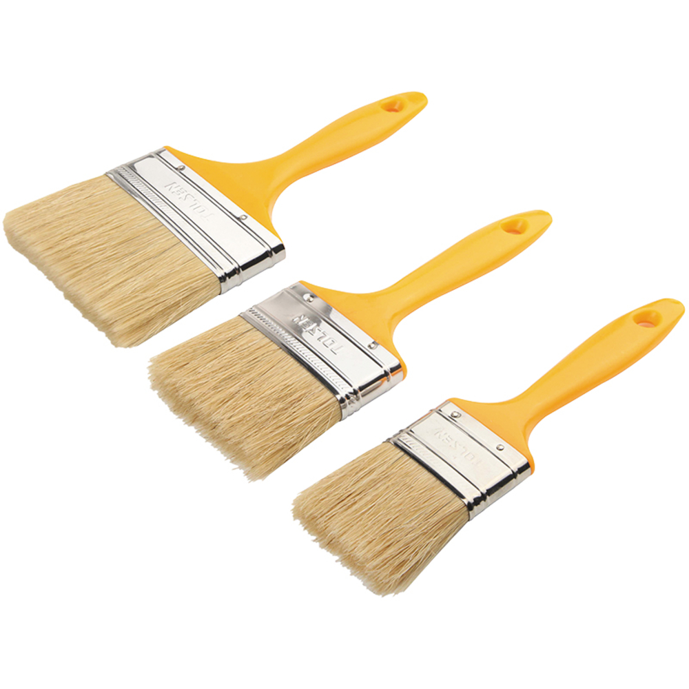 Lot 3 pinceaux plats larges (40145) TOLSEN - 100283