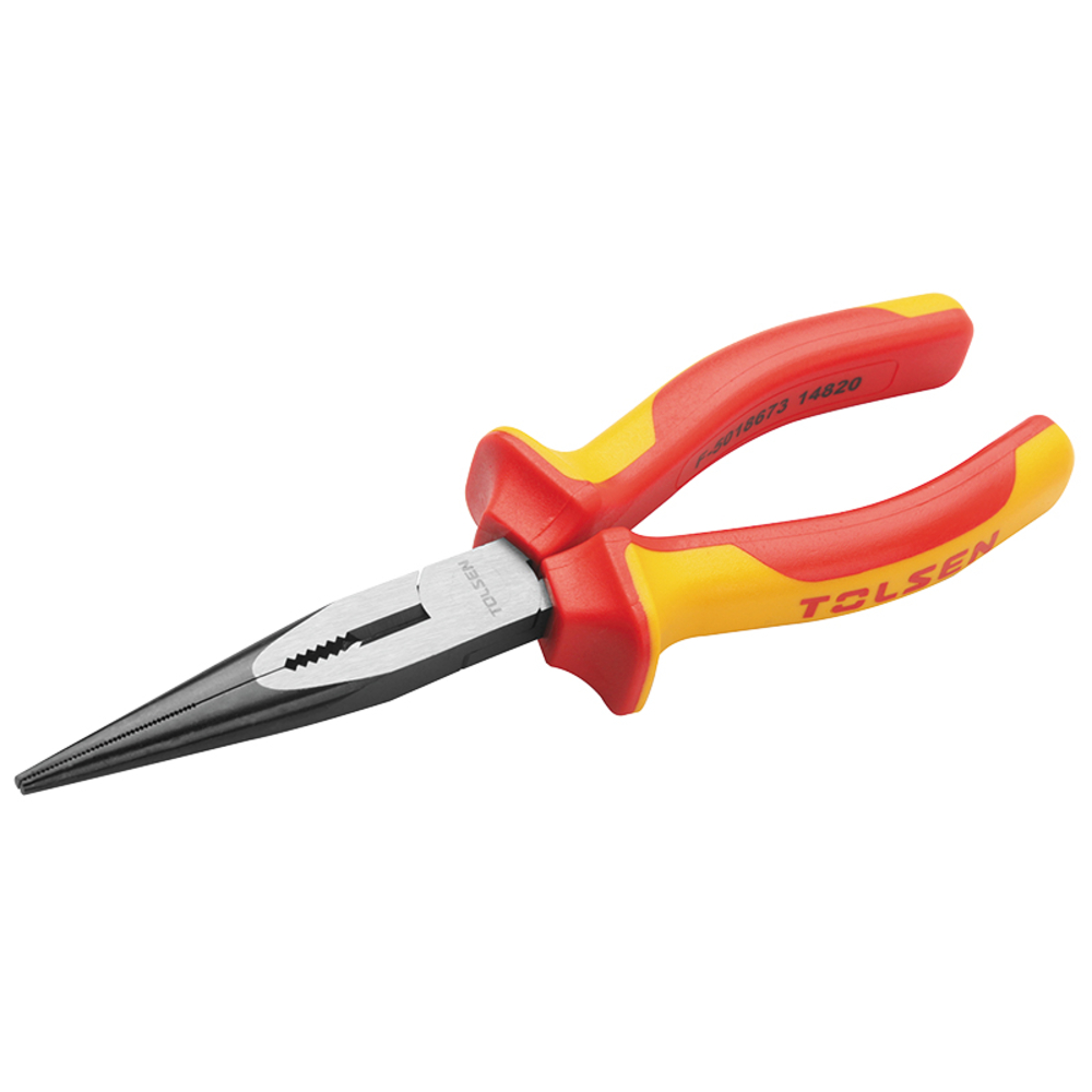 Pince bec long tolsen isolee 160mm (v38136) TOLSEN - 100354