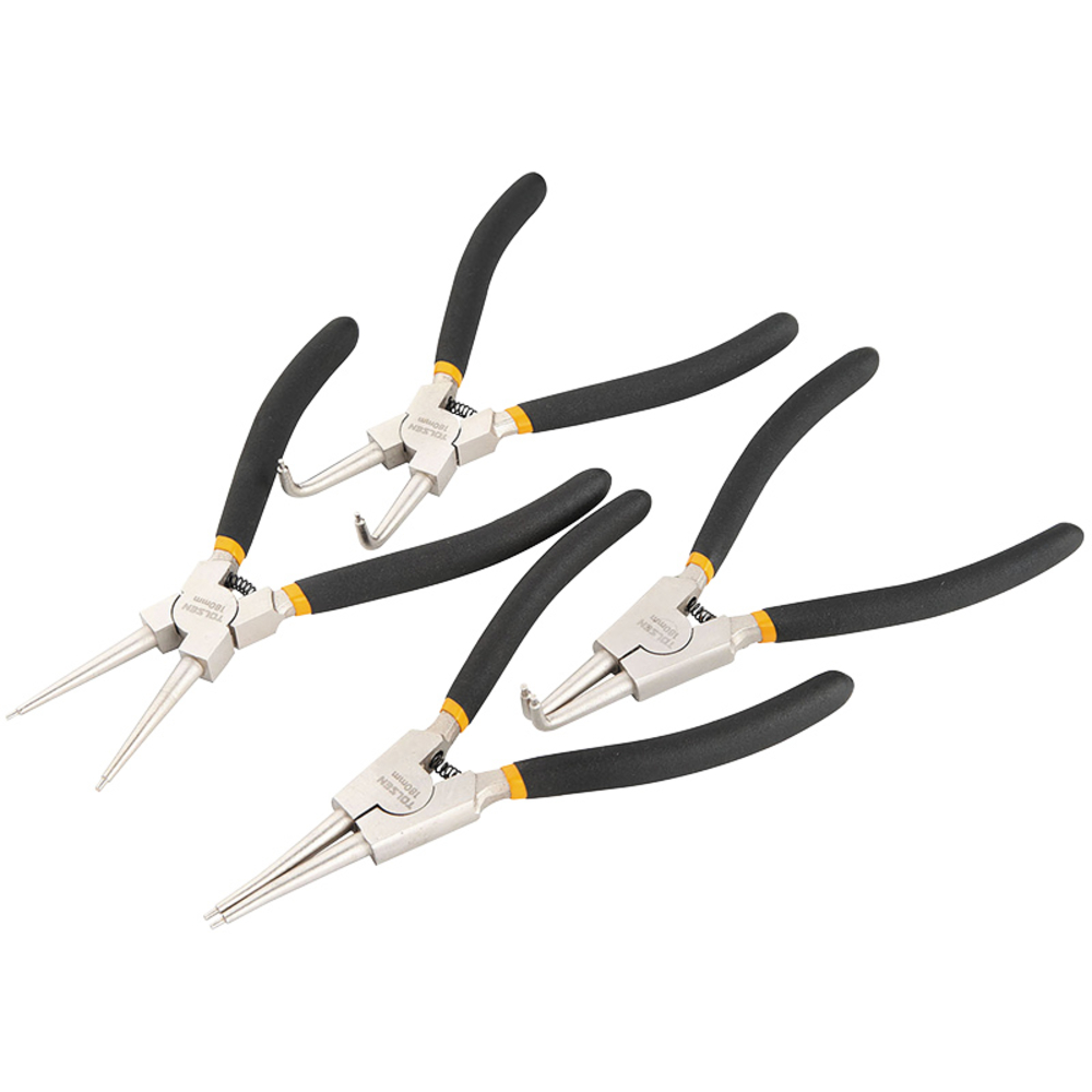 Kit 4 pinces cir clips (10097) TOLSEN - 100364