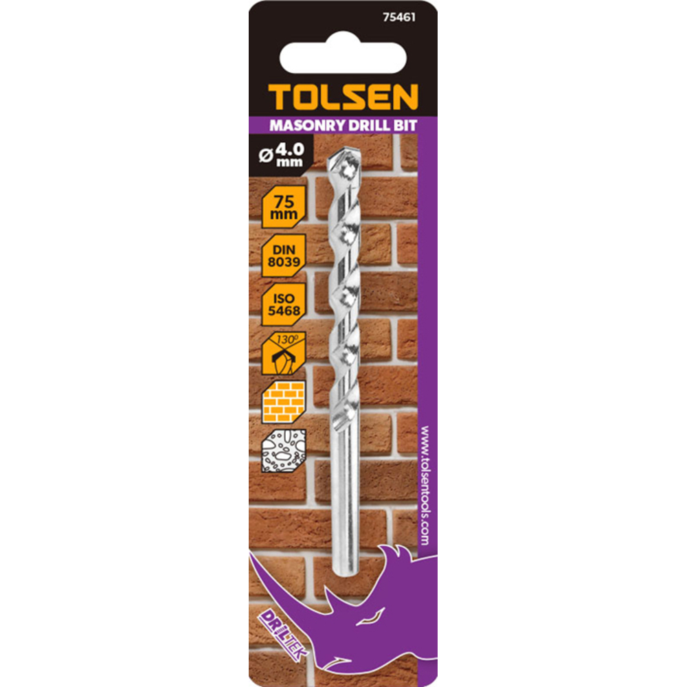 Foret beton 13x150mm (75479) TOLSEN - 100393