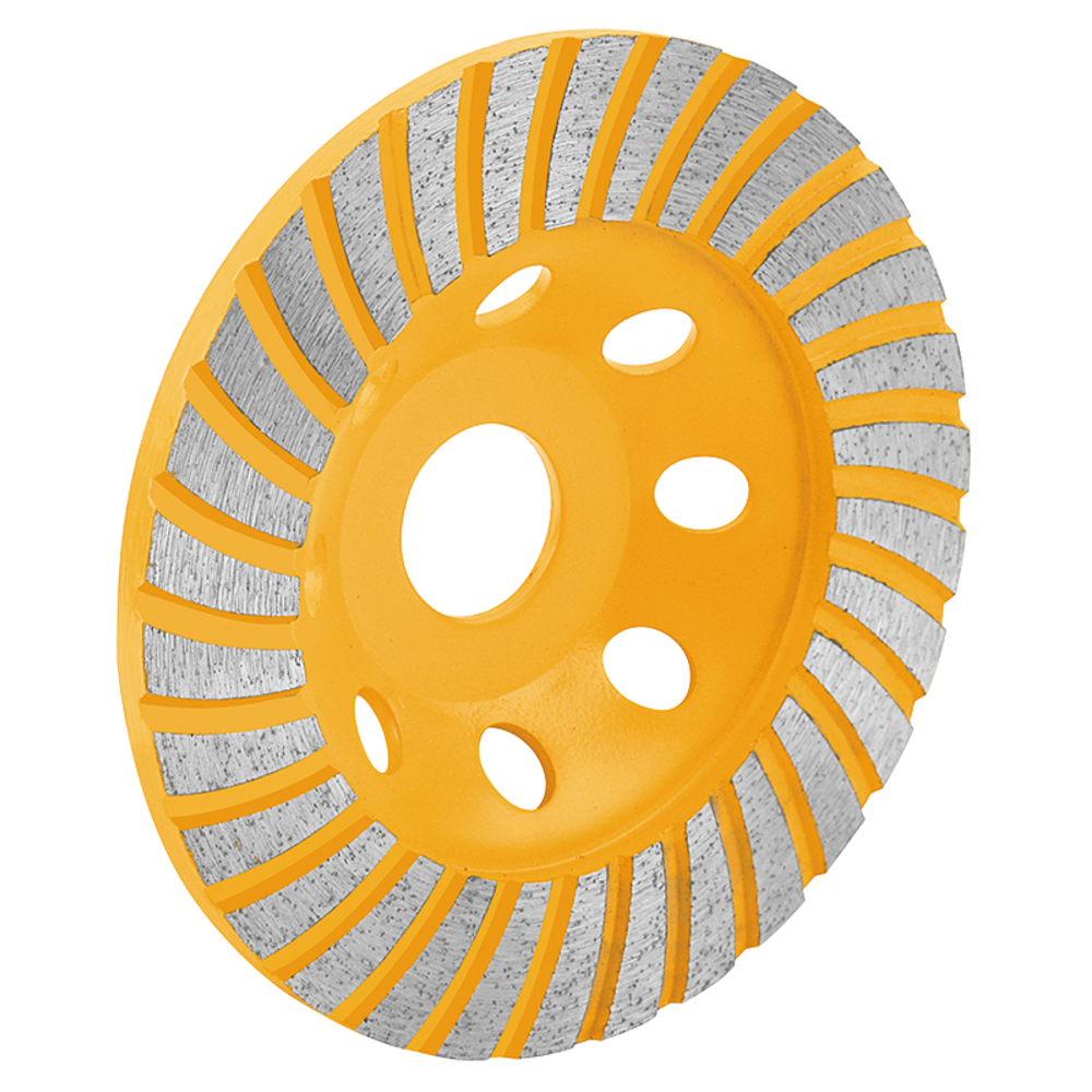 Disque segmente 5mm 125x22,2mm turbo cup (76682) TOLSEN - 100453