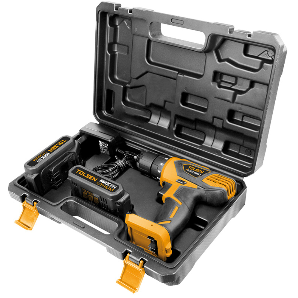 Visseuse devisseuse 20v avec 2 batteries (79033) TOLSEN - 100464