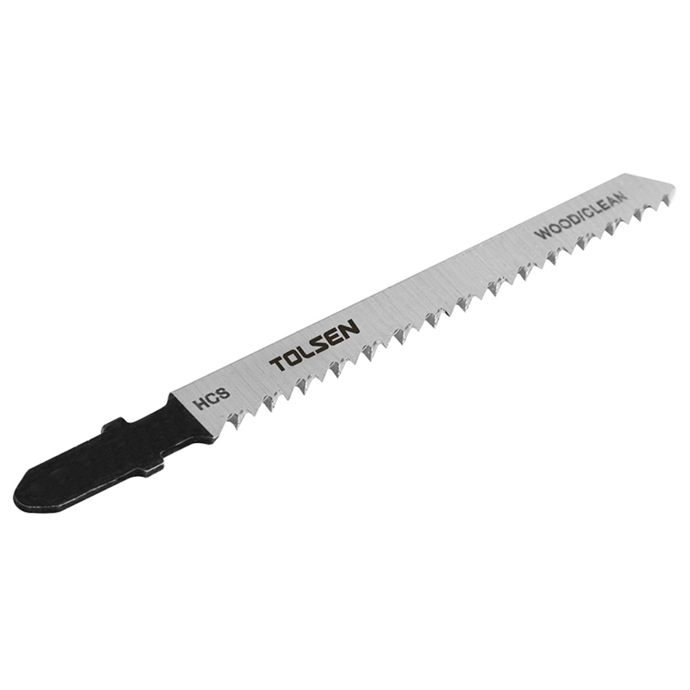 Jeu de 5 lames de scie sauteuse bois-plastique (76804) BUISARD - 100478