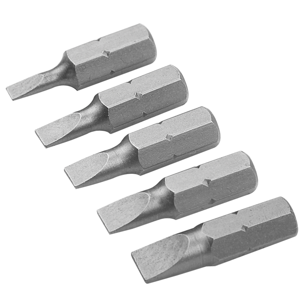 Embouts tournevis plat 5pcs (20285) BUISARD - 100525