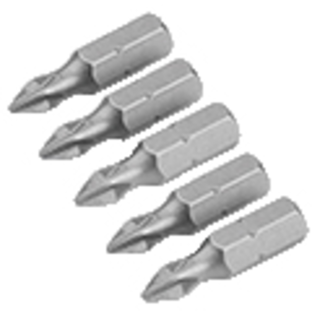 Embouts tournevis phillips ph2*25mm 5pcs (20271) BUISARD - 100527