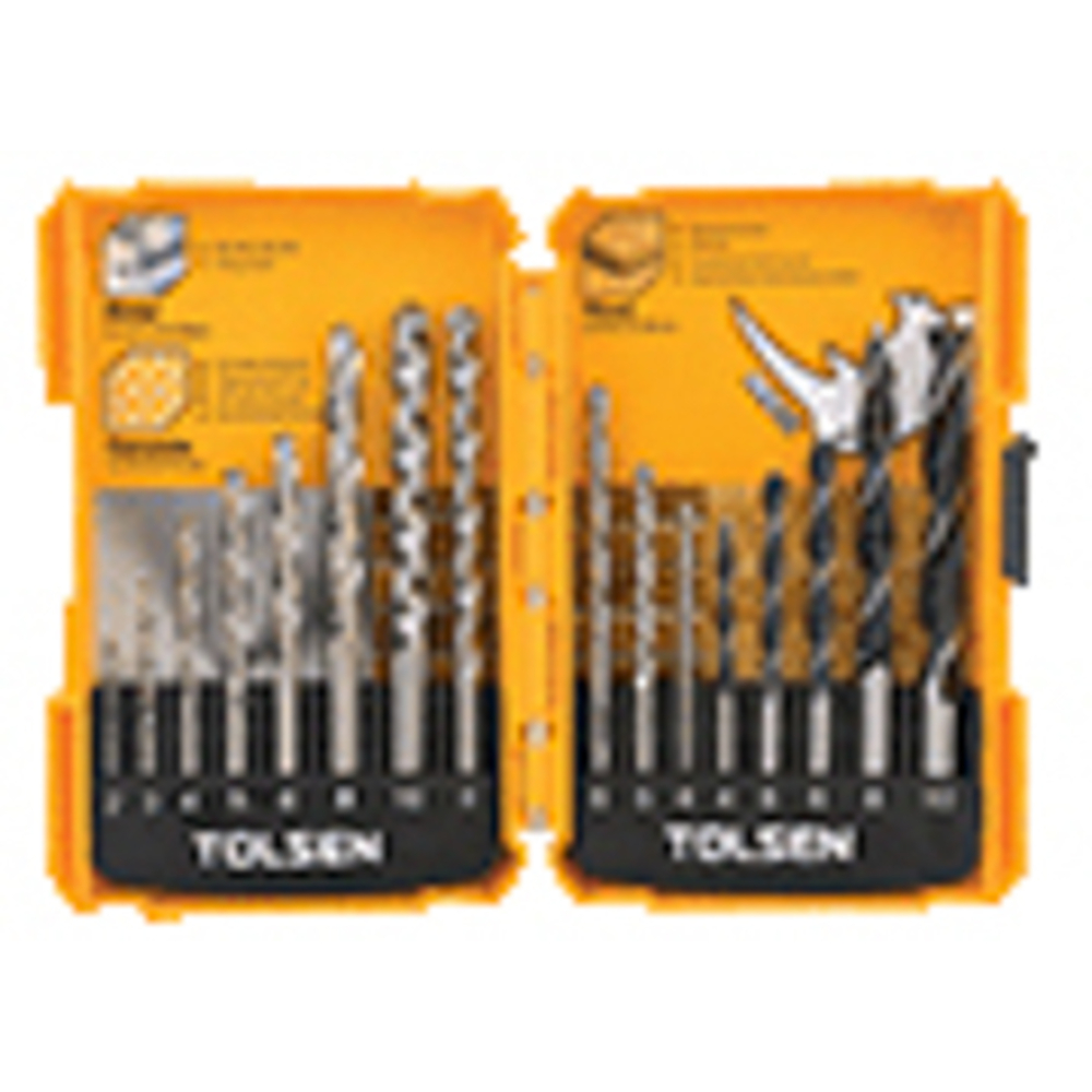 Kit 16 forets bois/beton/metaux (75628) BUISARD - 100540