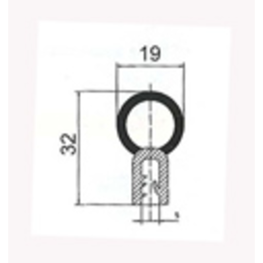 Joint boudin bi-composant 19x5mm BUISARD - 613203