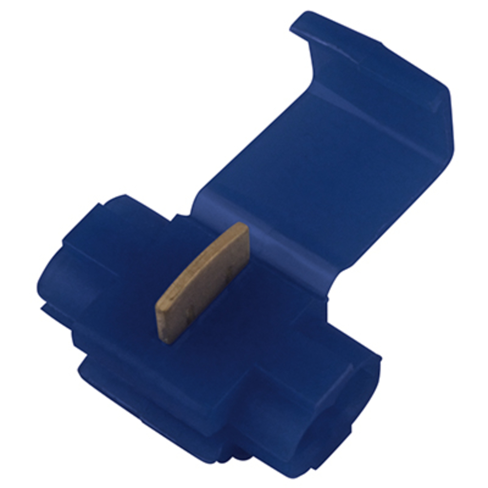 Sachet 100 connect. rapide bleu BUISARD - 712327