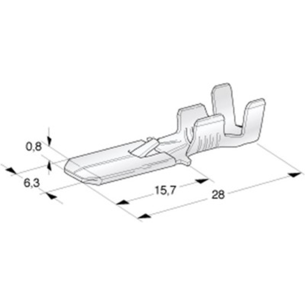 Bte 100 cosses non isolees male BUISARD - 712404