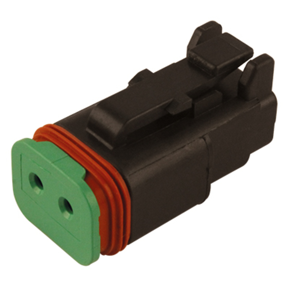  KIT CONNECTEUR DEUTSCH MALE DT06 2VOIES BUISARD - 712436