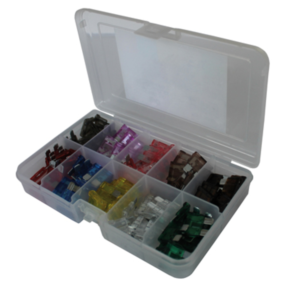 Coffret 150 fusibles mini enfichables BUISARD - 712487
