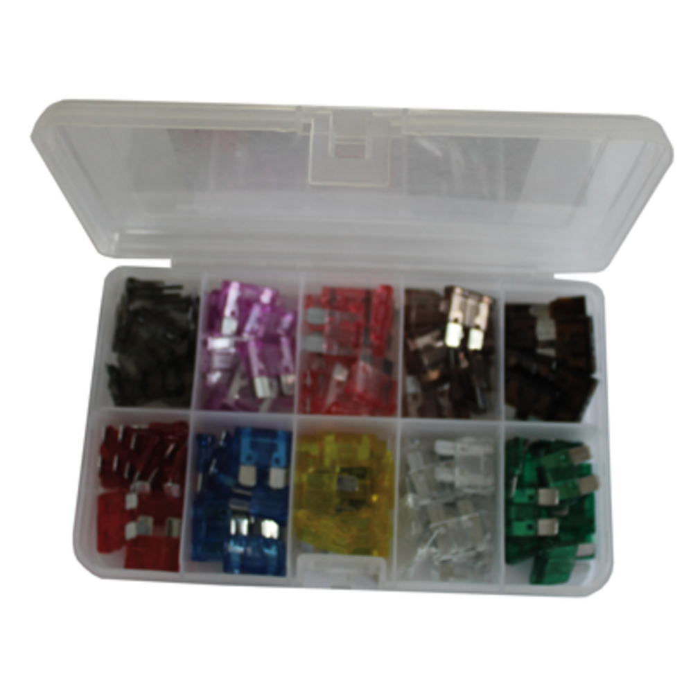 Coffret 100 fusibles std enfichables BUISARD - 712488