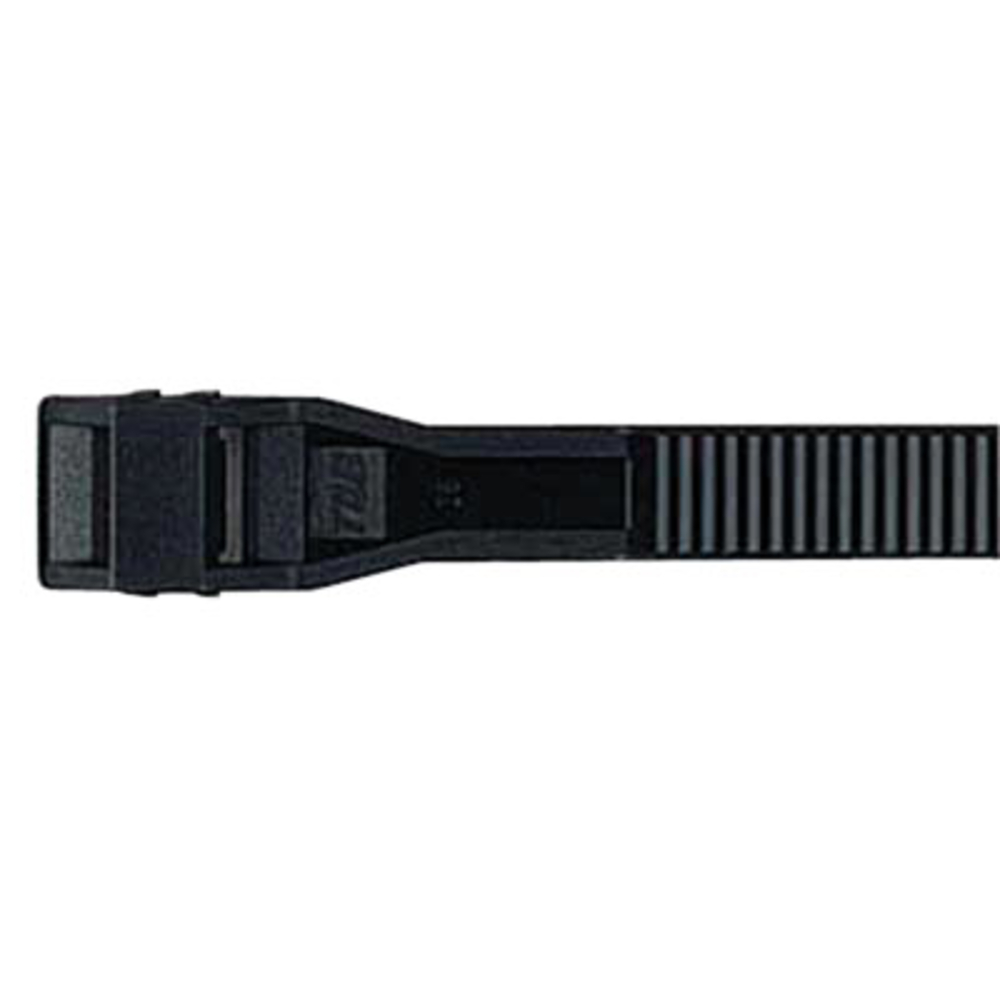 100 colliers de serrage 9x180mm noir uv BUISARD - 714115