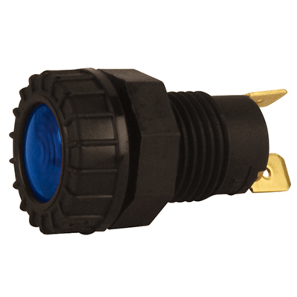 Voyant lum.bleu av fiches pl.6.35 BUISARD - 714169