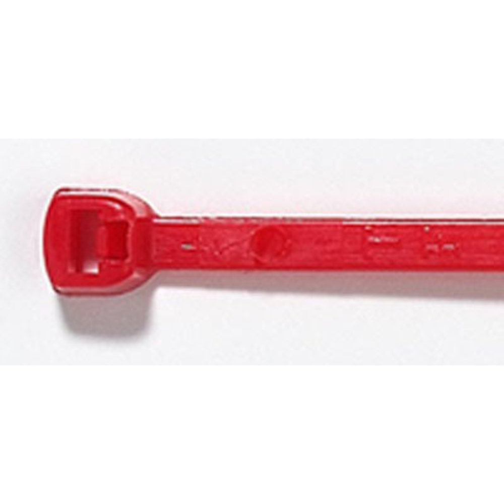 100 colliers de serrage 3.6x141mm rouge BUISARD - 714429