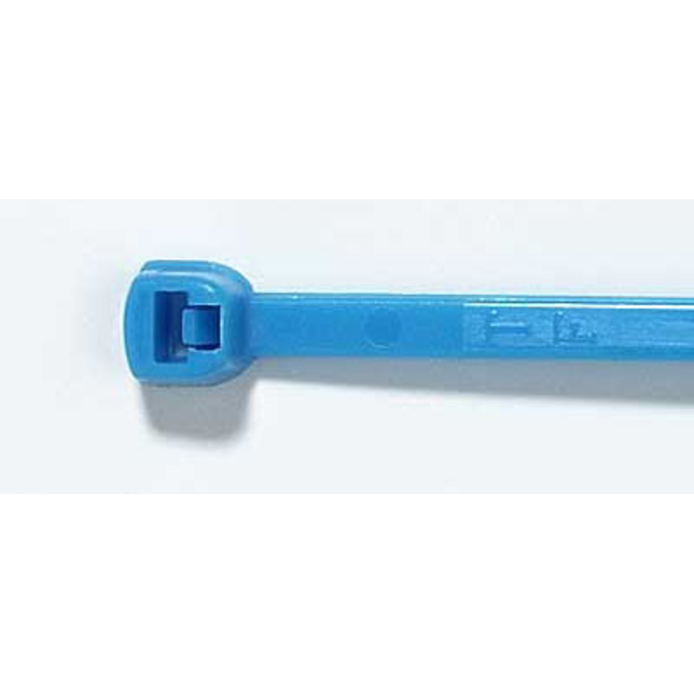 100 colliers de serrage 3.6x141mm bleu BUISARD - 714430