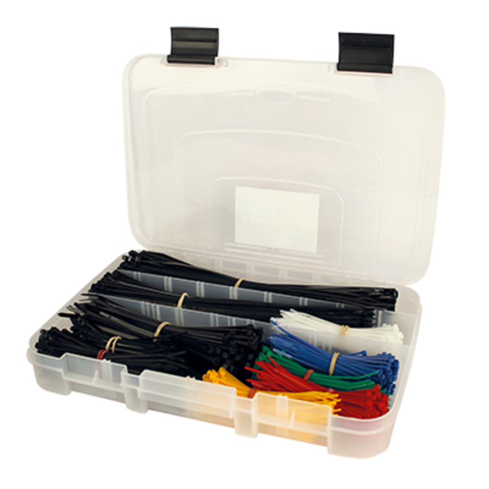 Bte 1000 colliers serrage 10 dimensions assorties BUISARD - 714442