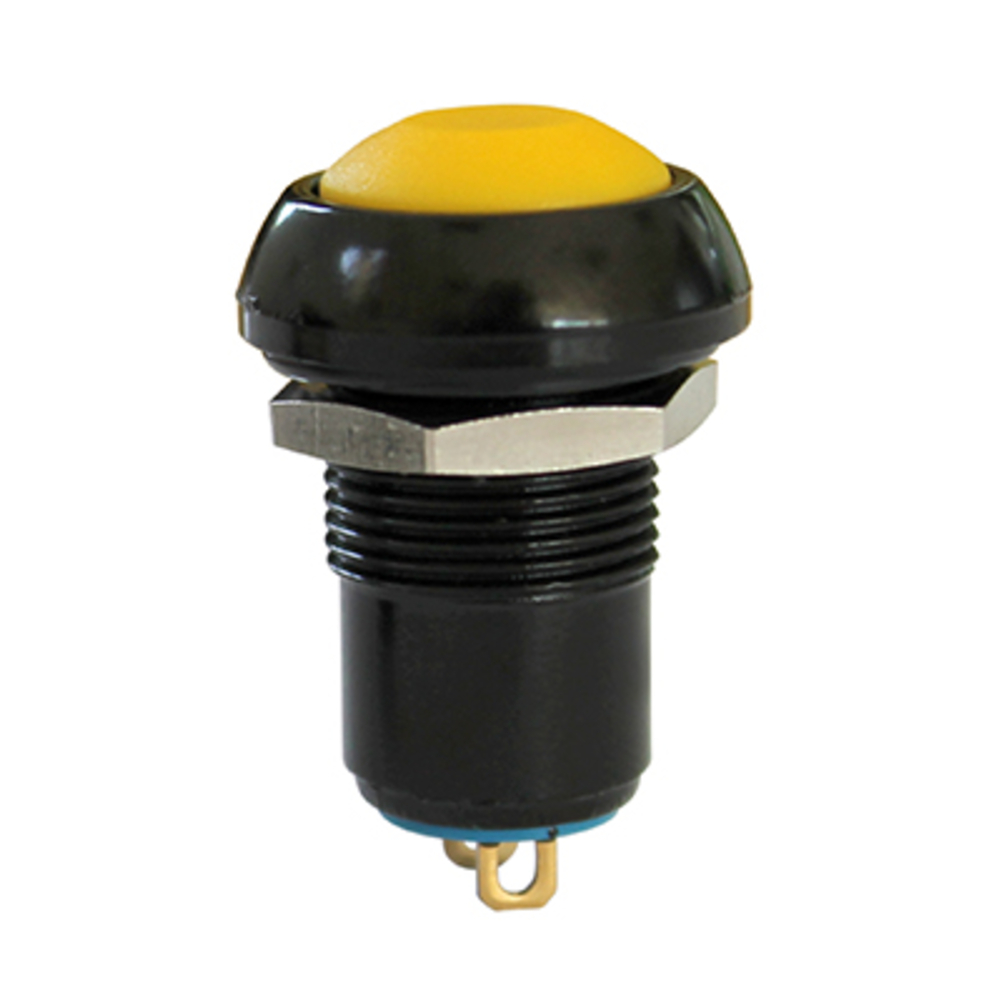 Inter.poussoir ip jaune on/off no BUISARD - 714456