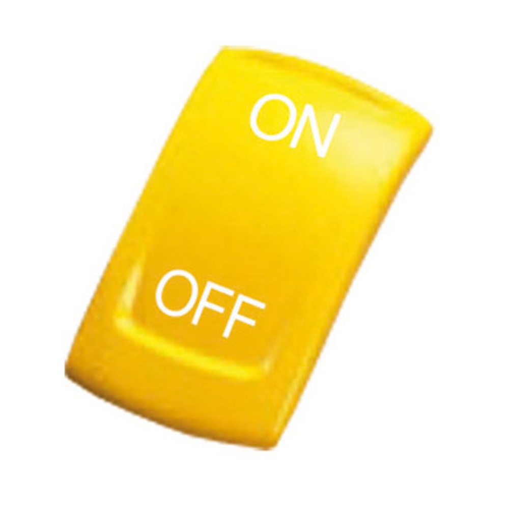 Bascule kr jaune on/off BUISARD - 714465