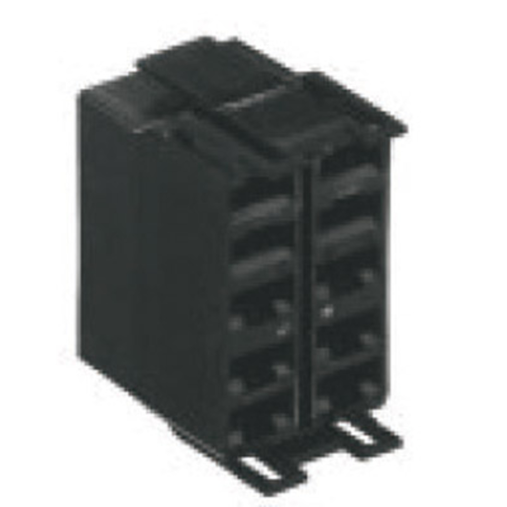 Connecteur 6.35 noir 10 sorties BUISARD - 714486