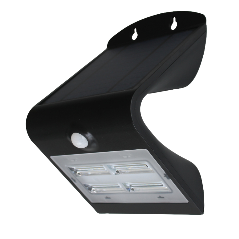 Applique solaire led noire 400lm BUISARD - 714530