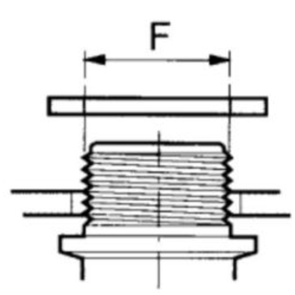 Joint pour rac a filet. 1/2' BUISARD - 719182