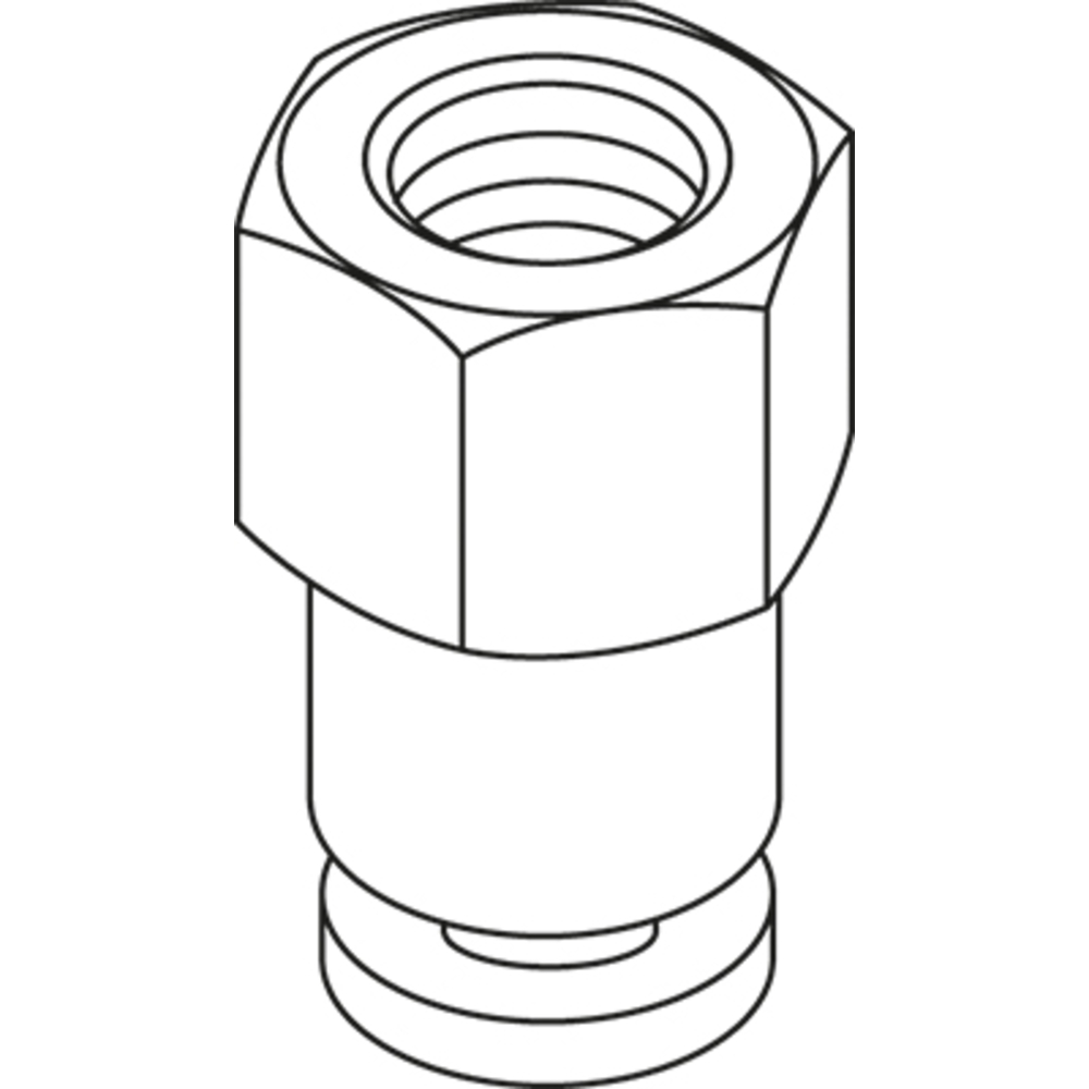 Raccord rapide pneum 1/4' 'f' BUISARD - 719982