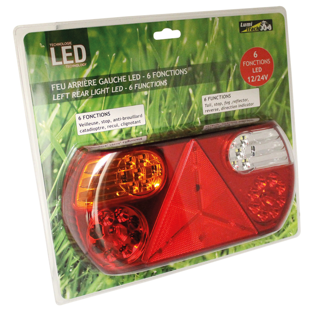 Feu ar 6f led gauche s/coque - 722139