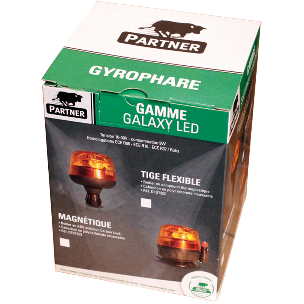 Gyrophare galaxy led magn 12-24v delta force - 724287